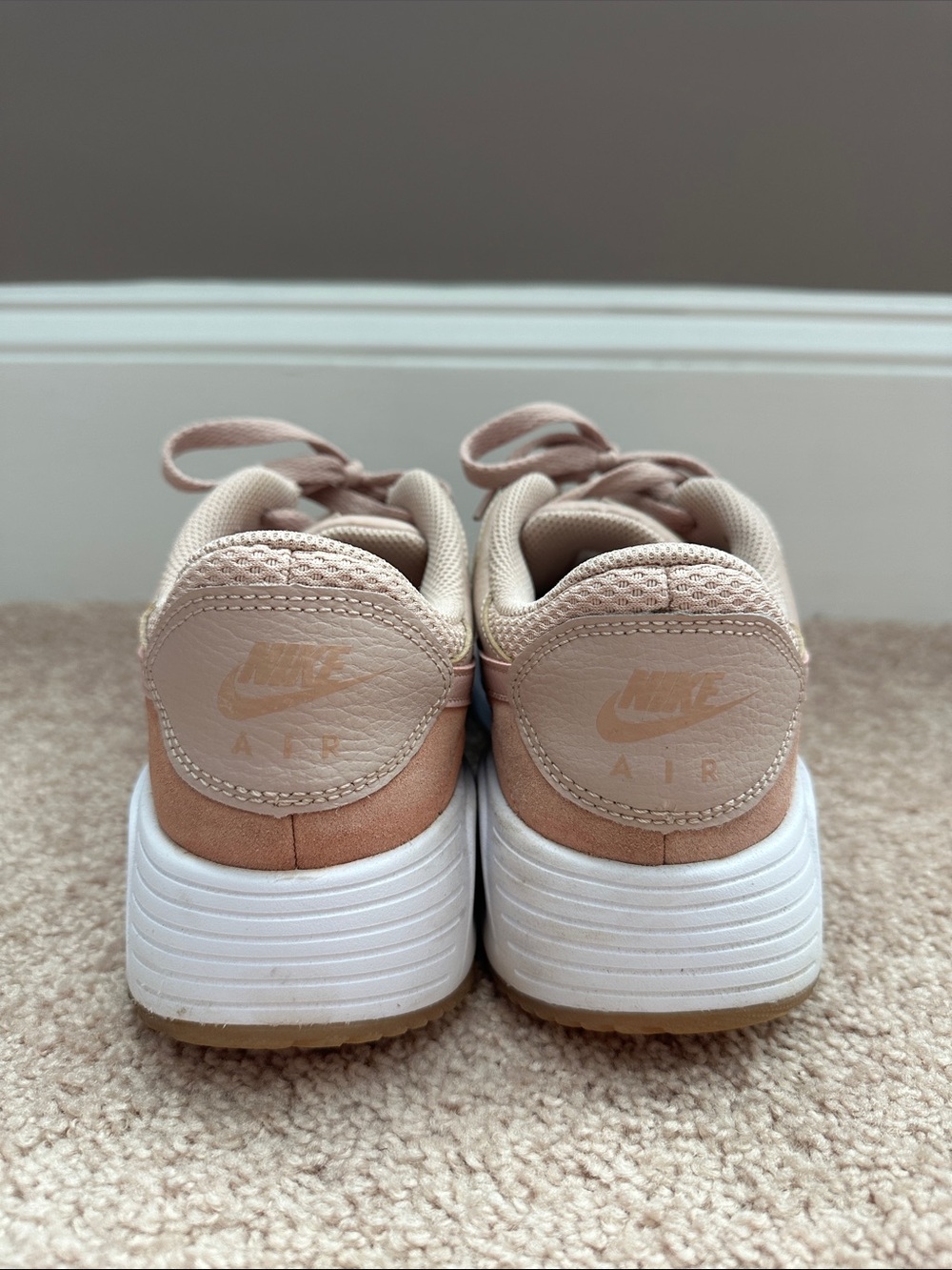 Women’s Nike Air Max Sneakers in Dusty Pink - Picture 5 of 9